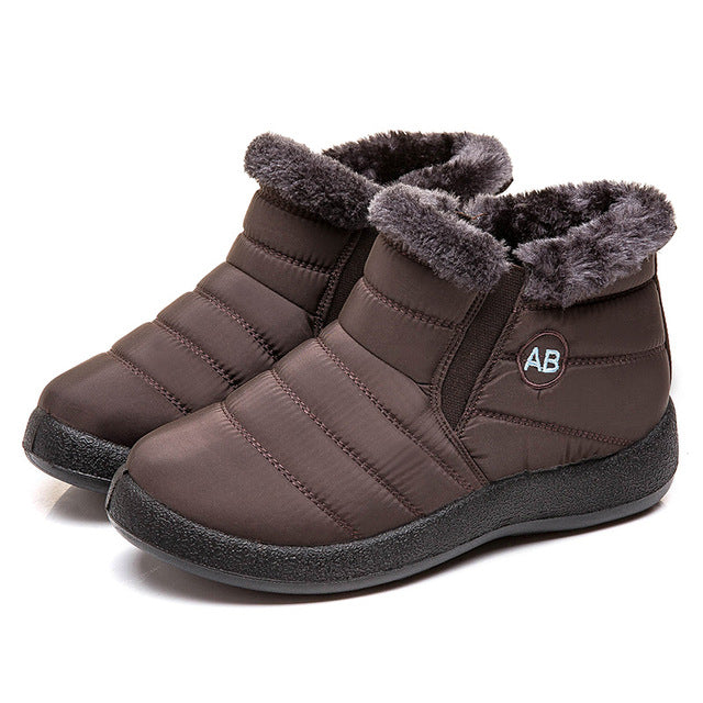 Waterproof boots warm XL snow boots