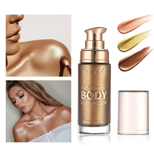 Tricolor body highlight liquid