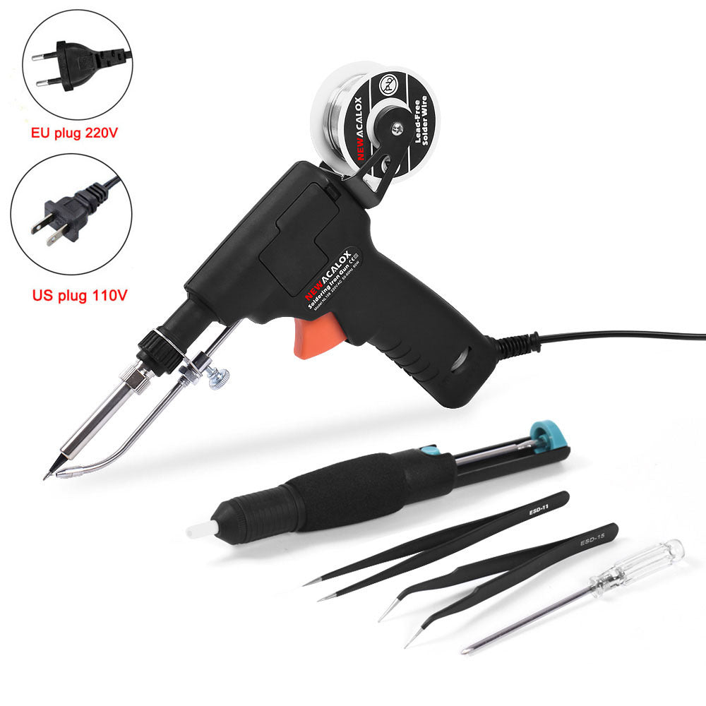 Manual soldering iron