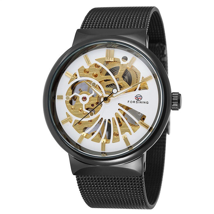 Hollow mechanical watch