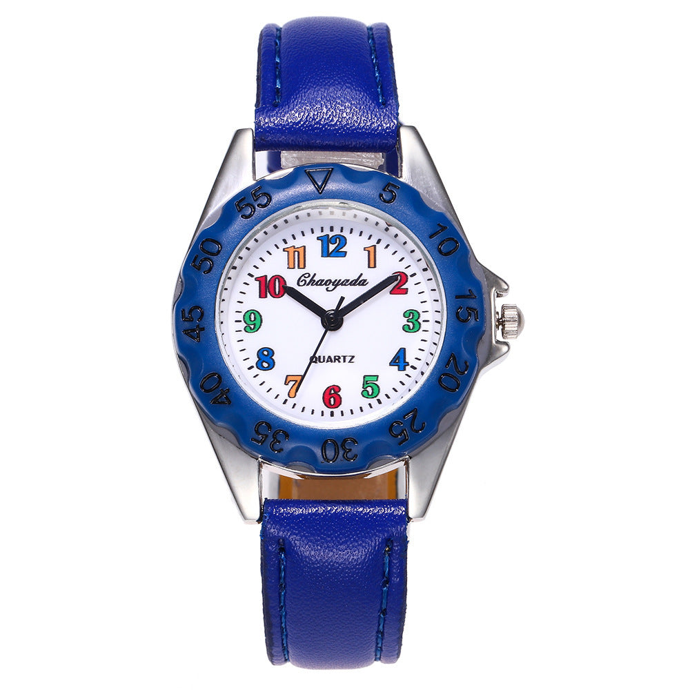 Children's digital circle watch