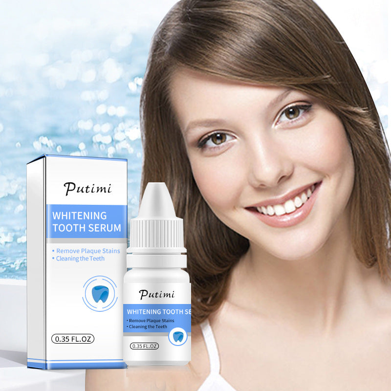 Teeth whitening plaque cleansing solution