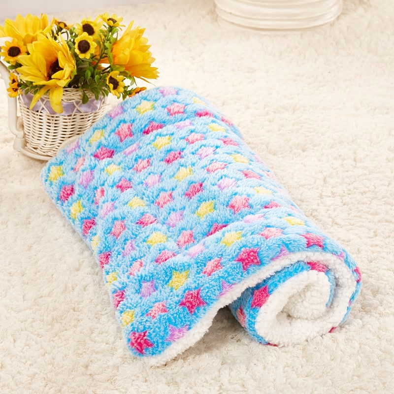 Cute Cat Blankets Dog Pet Mat