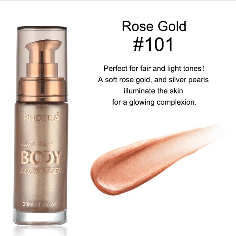 Tricolor body highlight liquid