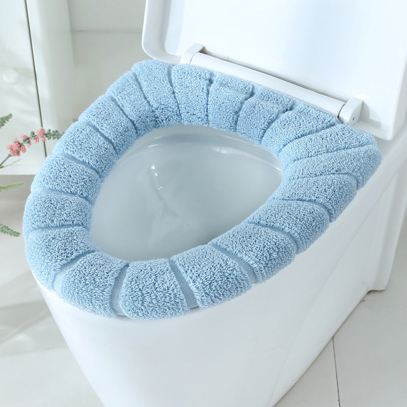 O-shaped toilet seat