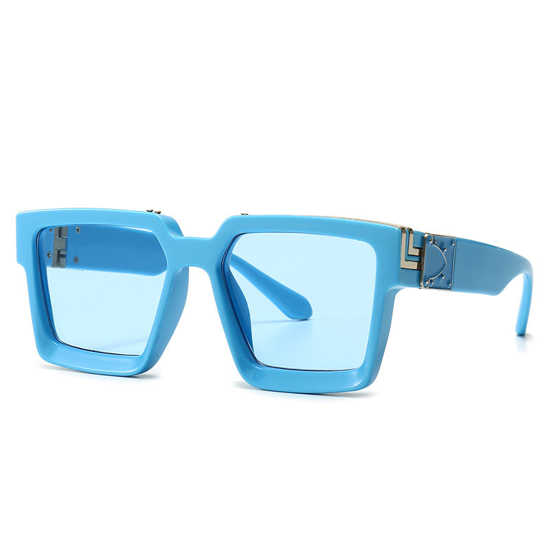 European and American Street Model Square Sunglasses