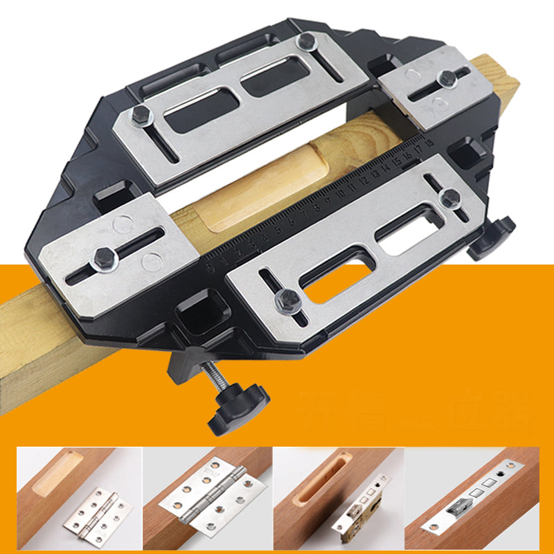 Wooden Door Hinge Hole Opener Hinge Positioning Slotting Machine