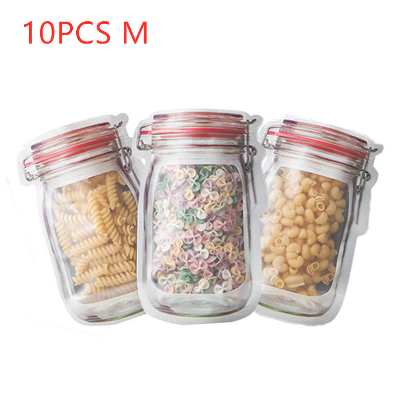 Reusable Snack Storage Bag Nut Biscuit Waterproof Sealed Food Storage Bag Snack Storage Travel Food Assortmen Bag