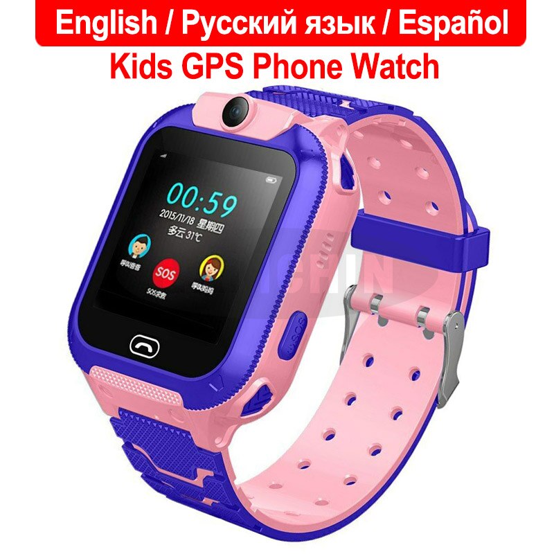 2019 New Waterproof Q12 Smart Watch Multifunction Children Digital Wristwatch Baby Watch Phone For IOS Android Kids Toy Gift