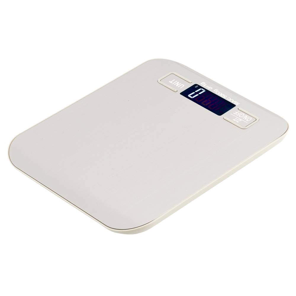 5KG 1G Electronic Kitchen Scale White