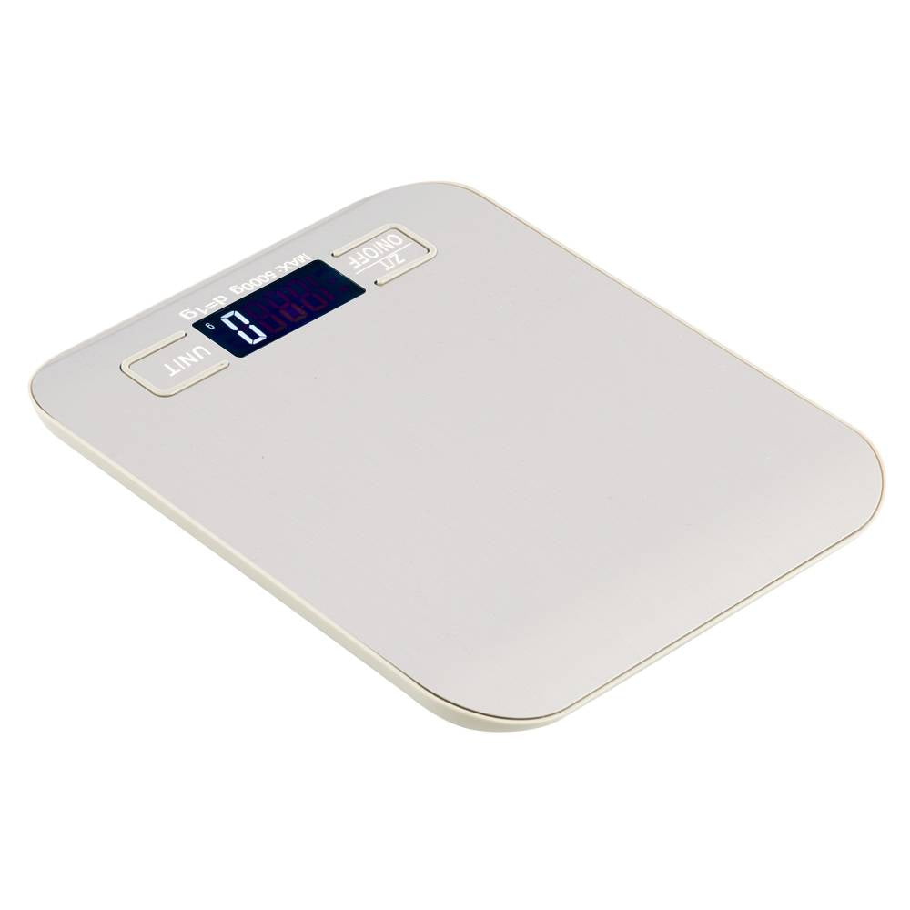 5KG 1G Electronic Kitchen Scale White