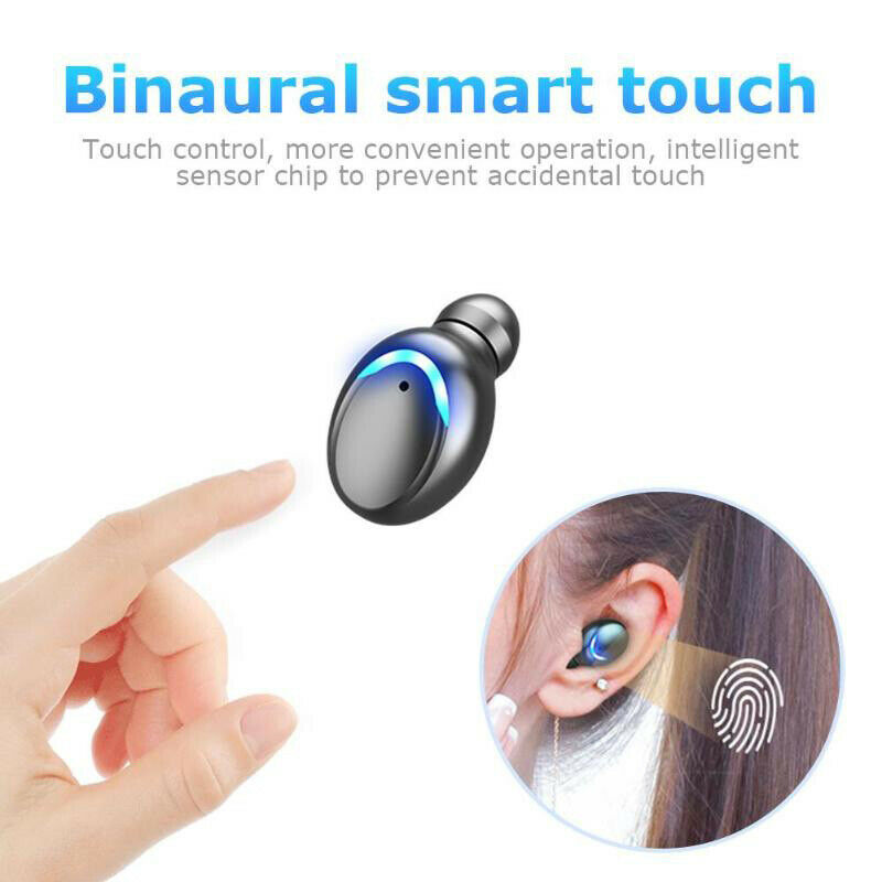 Bluetooth Earbuds for iPhone Samsung Android Wireless Waterproof