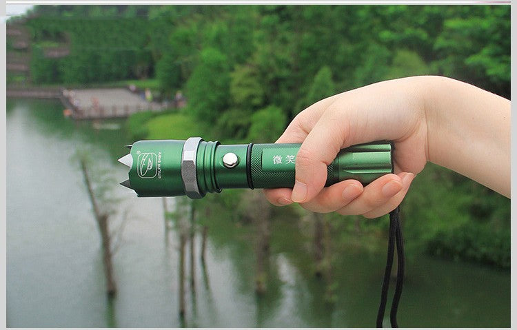 Aluminum Alloy Rechargeable Focusing LED Flashlight