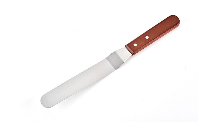 High Temperature Cake Spatula Stainless Teel Scraper Cream Baking Tool