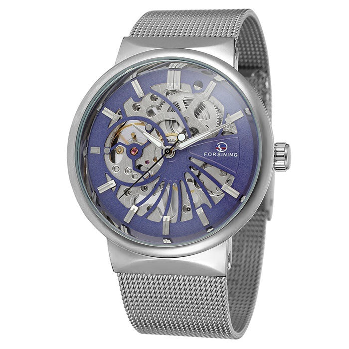 Hollow mechanical watch