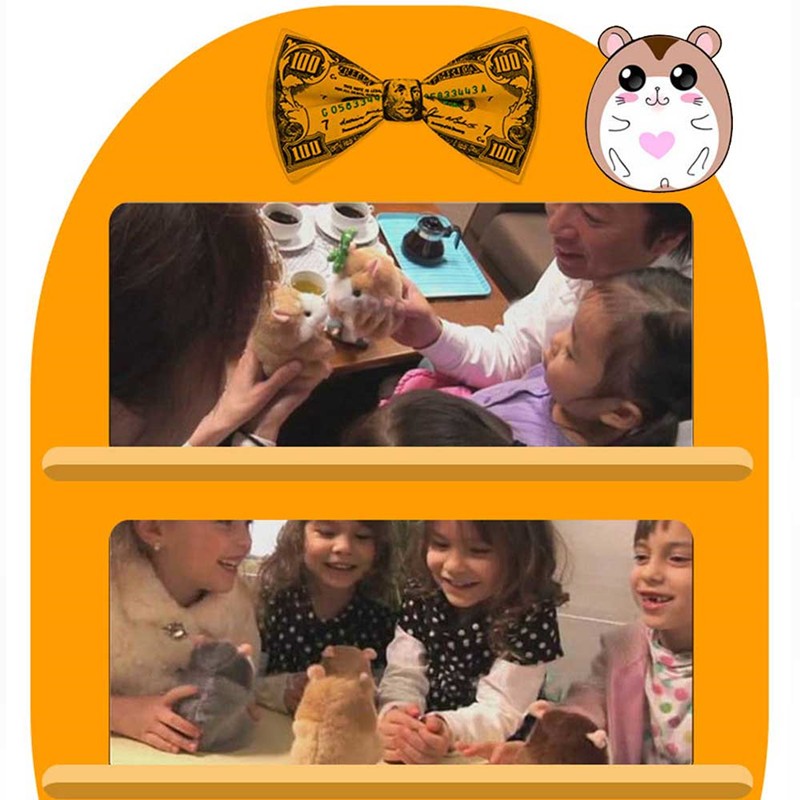 15CM Little Talking Hamster Toy