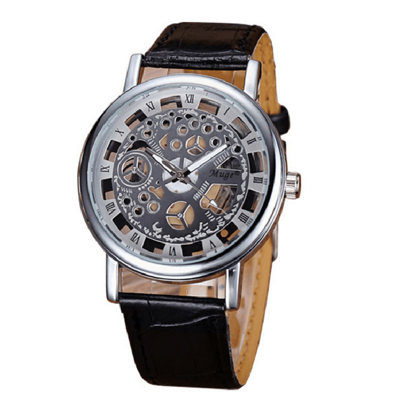 Hollow waterproof creative female watch