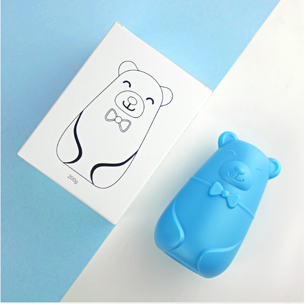 Blue bubble toilet toilet toilet liquid toilet detergent toilet treasure