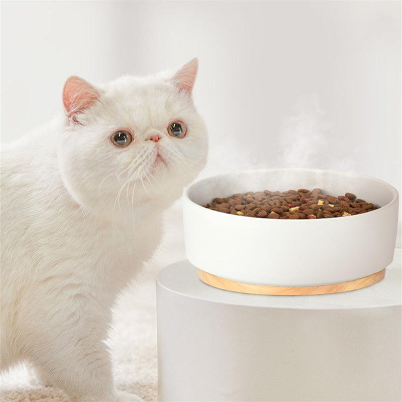 Pet Heating Bowl Intelligent Thermostatic Ceramic Bowl