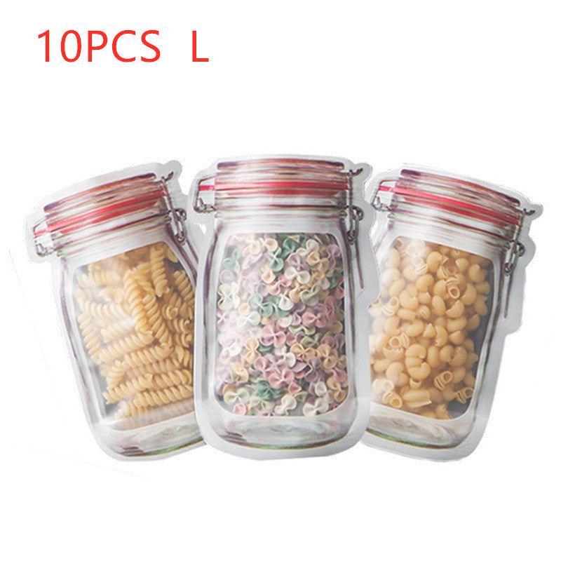 Reusable Snack Storage Bag Nut Biscuit Waterproof Sealed Food Storage Bag Snack Storage Travel Food Assortmen Bag