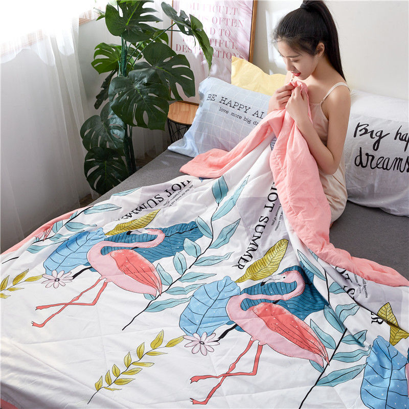 Double air-conditioned quilt