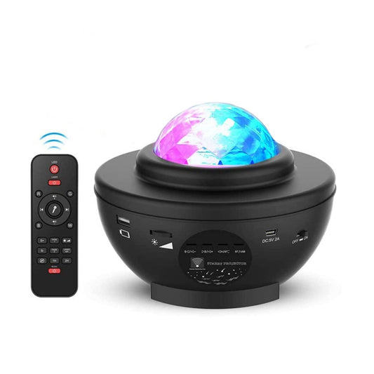 Galaxy Projector Star Projector, Star Night Light Projector For Bedroom With Bluetooth Speaker