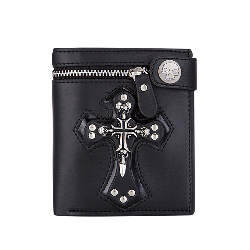 Skull cross wallet