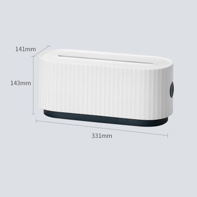 Power Storage Box Household Desktop Ventilation And Heat Dissipation Large Capacity Socket Wire Storage Box