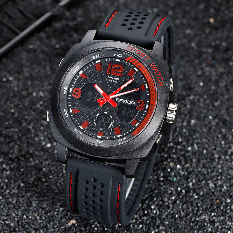 Multifunctional dual display luminous sports Watch