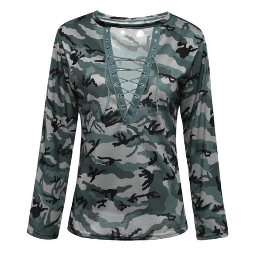 Camouflage long sleeve