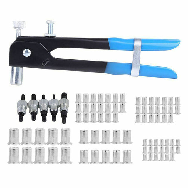 86pcs Handle repair tool Manual Pull Mother Guns Pull Cap Rivet Nut Set Handle Repair Tool Robust Manual pull gun puller