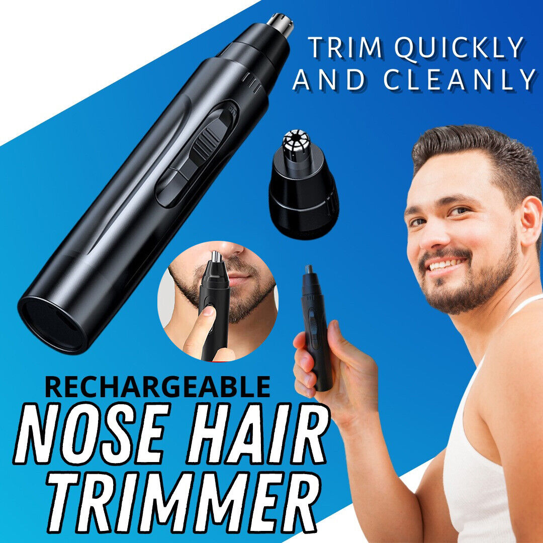 Electric Nose Ear Hair Trimmer Eyebrow Shaver Nose Hair Clipper Groomer For MEN