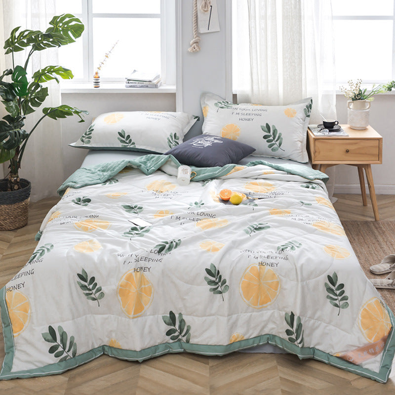 Double air-conditioned quilt