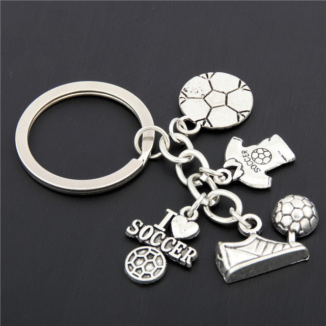 Cheerleader Athlete Fitness Sport Keychain