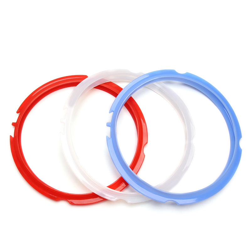 3pcs New Silicone Seal Rings Gasket For Instant Pot Blue Red White IPDUO60 IPLUX60 IPDUO50 IPLUX50 Smart60