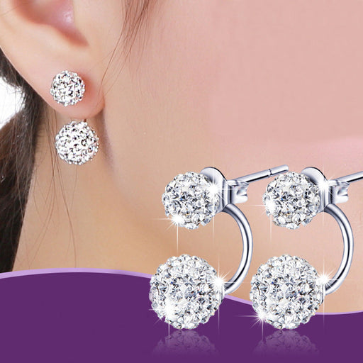 Rhinestone earrings