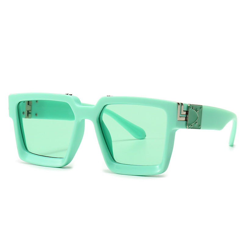 European and American Street Model Square Sunglasses