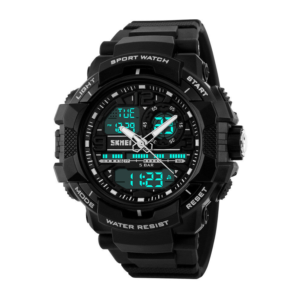 Multifunctional Outdoor Sports Waterproof Electronic Watch