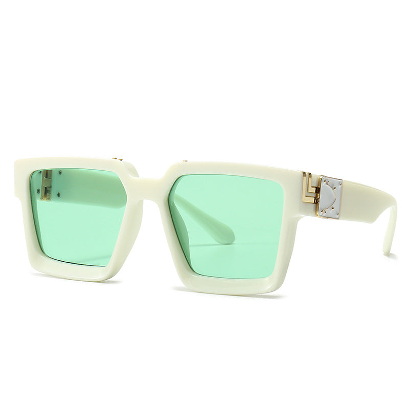 European and American Street Model Square Sunglasses