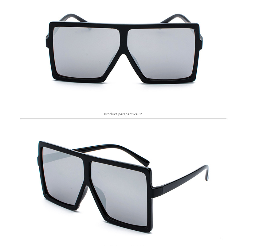 European and American Fashion Big Box Sunglasses