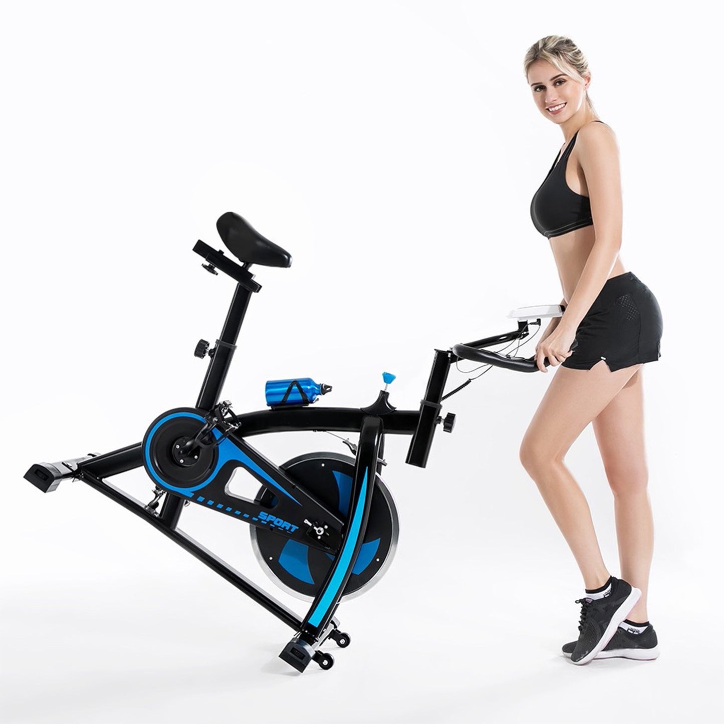 Bicycle Cycling Fitness-Gym Exercise Stationary Bike Cardio Workout Home Indoor