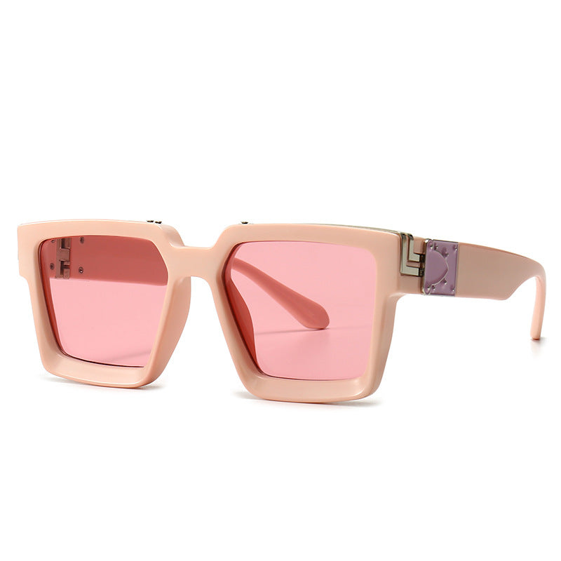 European and American Street Model Square Sunglasses