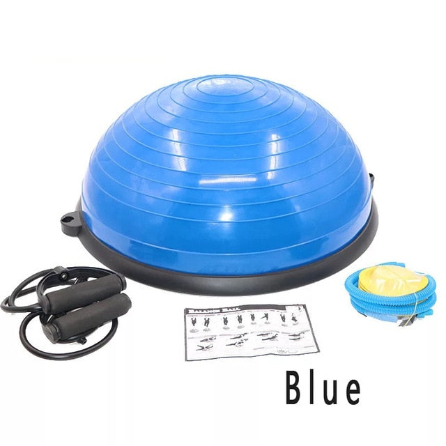 High quality yoga ball body balance half ball fitness ball exercise gym ball Sport Fitball Proof