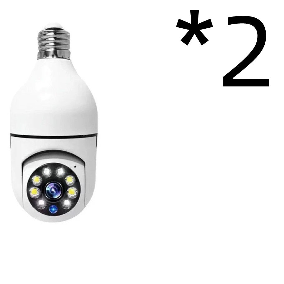 Bulb Type Long Range Wireless Home Camera Without Dead Angle