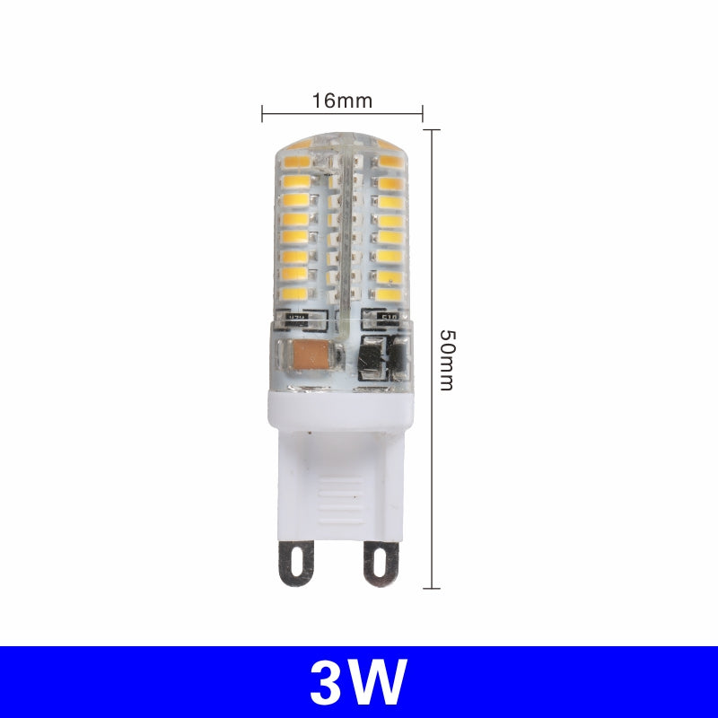 LED silicone crystal lamp beads