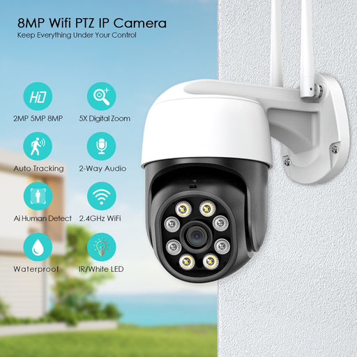 New 1.5 Inch Outdoor Dual Light Network Monitoring Camera