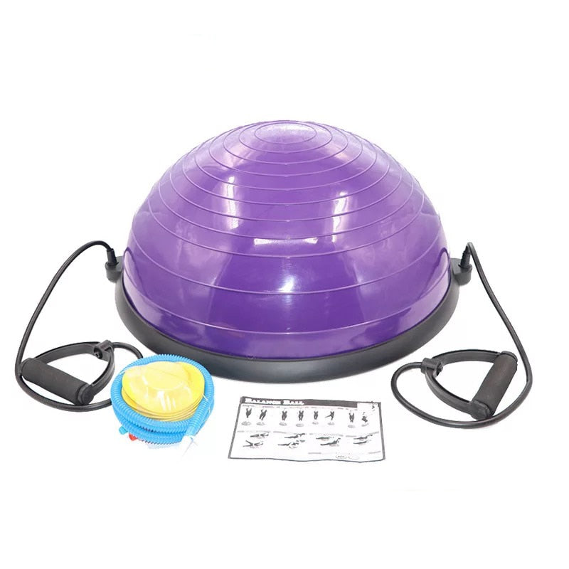 High quality yoga ball body balance half ball fitness ball exercise gym ball Sport Fitball Proof