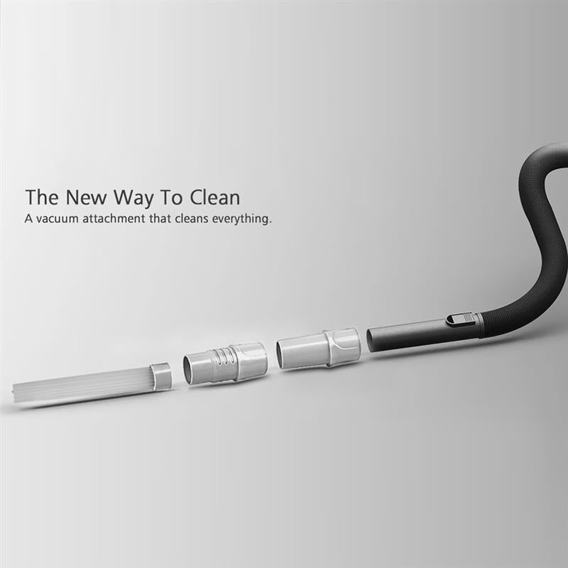 Dust Daddy  Vacuum Cleaner Attachment Universal Suction Pipe Remove Dirt Pet Hair Dust Cleaning Sweeper