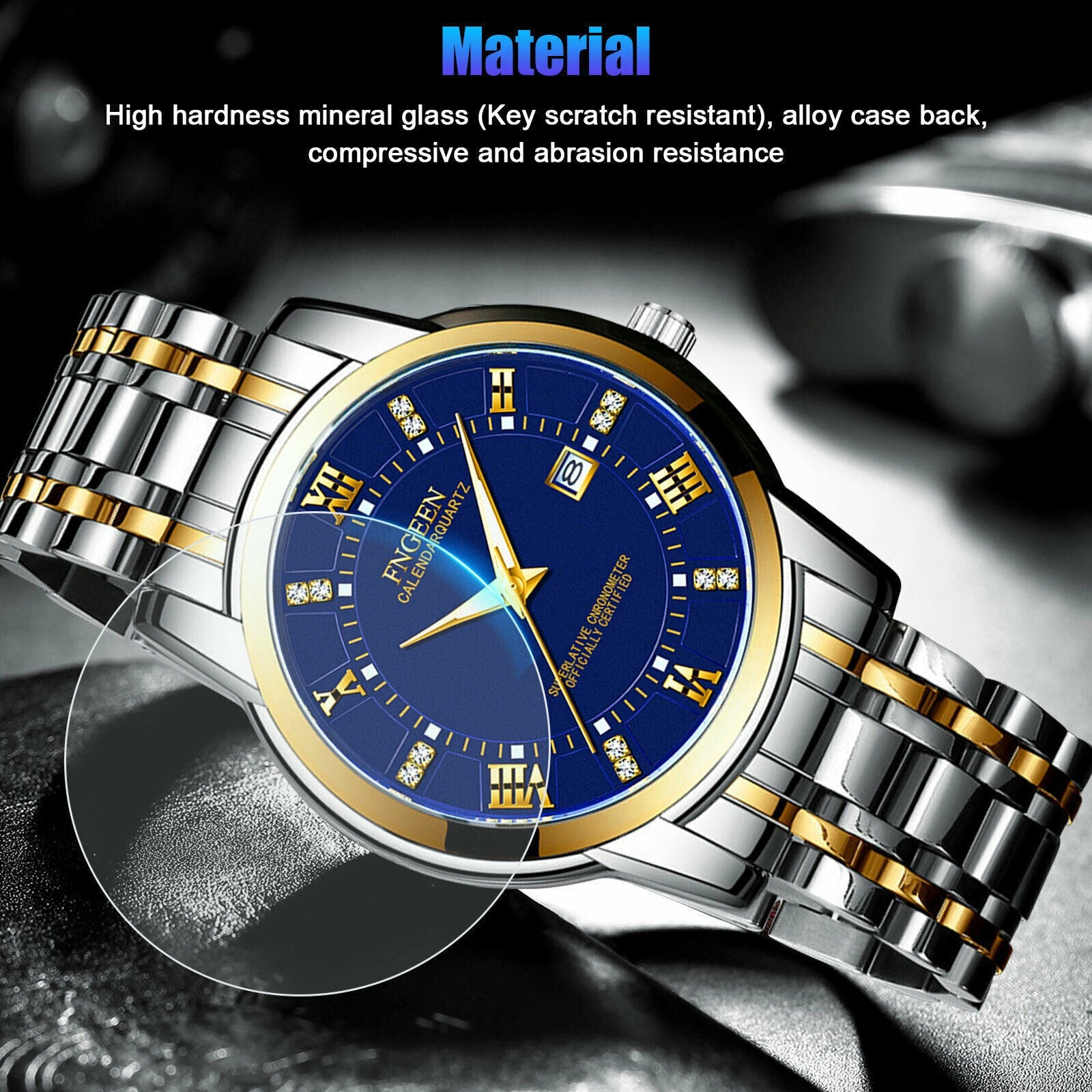 Quartz Luminous Classic Watches For Father Elderly