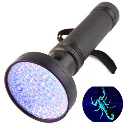 Violet fluorescent agent detection flashlight